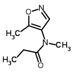 CAS#: 403793-42-0, N-Methyl-N-(5-Methyl-1,2-Oxazol-4-Yl)Propanamide