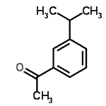 CAS 登录号：40428-87-3， 1-(3-异丙基苯基)乙酮
