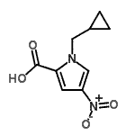 CAS#: 404336-13-6, 1-(Cyclopropylmethyl)-4-Nitro-1H-Pyrrole-2-Carboxylic Acid