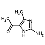 CAS 登录号：40483-45-2， 1-(2-氨基-4-甲基-1H-咪唑-5-基)乙酮
