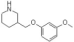 CAS#: 405062-73-9, 3-[(3-Methoxyphenoxy)Methyl]Piperidine