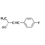 CAS#: 405065-71-6, (2R)-4-(4-Fluorophenyl)-3-Butyn-2-Ol