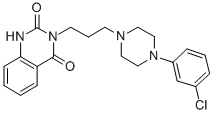 CAS 登录号:4052-13-5, 氯哌喹酮
