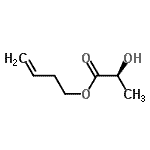 CAS#: 405266-51-5, 3-Buten-1-Yl (2S)-2-Hydroxypropanoate
