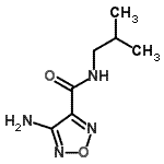 CAS#: 405278-58-2, 4-Amino-N-Isobutyl-1,2,5-Oxadiazole-3-Carboxamide