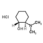CAS 登录号:40571-56-0, (1R,2R)-2-(二甲基氨基)环己醇盐酸盐(1:1)