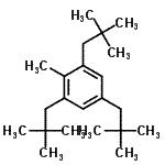 CAS#: 40572-12-1, 1,3,5-Tris(2,2-Dimethylpropyl)-2-Methylbenzene