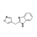 CAS#: 40609-30-1, 2-(1,2-Oxazol-4-Ylmethyl)-1H-Benzimidazole