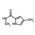 CAS#: 40611-89-0, N,4-Dimethyl-1H-Pyrrole-2-Carboxamide