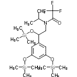 CAS 登录号：40629-68-3， N-(2-{3,5-二[(三甲基硅烷基)氧基]苯基}-2-[(三甲基硅烷基)氧基]乙基)-2,2,2-三氟-N-异丙基乙酰胺