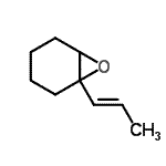 CAS 登录号：406457-10-1， 1-[(1E)-1-丙烯-1-基]-7-氧杂双环[4.1.0]庚烷