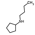 CAS#: 40649-24-9, N-Butylcyclopentanamine