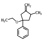 CAS#: 406946-49-4, (1-Ethoxy-3-Methyl-4-Methylenecyclopentyl)Benzene