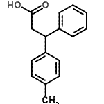 CAS 登录号：4073-42-1， 3-(4-甲基苯基)-3-苯丙酸