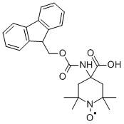 CAS#: 40761-70-4, Fmoc-2,2,6,6-Tetramethylpiperidine-N-Oxyl-4-Amino-4-Carboxylic Acid