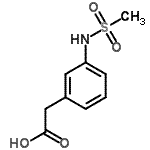 CAS#: 407640-21-5, {3-[(Methylsulfonyl)Amino]Phenyl}Acetic Acid