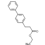 CAS 登录号：40796-00-7， 乙基3-(4-联苯基)丙酸酯