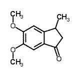 CAS#: 4082-25-1, 5,6-Dimethoxy-3-Methyl-1-Indanone