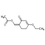 CAS#: 408312-60-7, (Z)-(4-Ethoxy-2-Oxo-3-Cyclohexen-1-Ylidene)Methyl Acetate