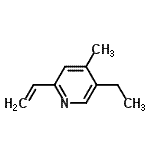 CAS 登录号：408317-85-1， 5-乙基-4-甲基-2-乙烯基吡啶