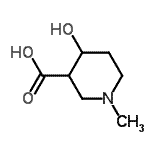 CAS 登录号：408317-89-5， 4-羟基-1-甲基-3-哌啶羧酸