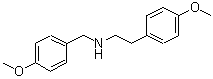 CAS 登录号：408336-54-9， N-(4-甲氧基苄基)-2-(4-甲氧基苯基)乙胺