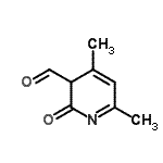 CAS#: 408526-57-8, 4,6-Dimethyl-2-Oxo-2,3-Dihydro-3-Pyridinecarbaldehyde