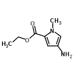 CAS 登录号：40889-84-7， 乙基4-氨基-1-甲基-1H-吡咯-2-羧酸酯