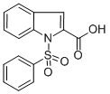 CAS 登录号：40899-93-2， 1-(苯磺酰基)-1H-吲哚-2-羧酸