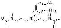 CAS#: 40948-32-1, (3-Amino-4-Methoxybenzyl)Bis[3-(Formylamino)Propyl]Methylammonium Chloride