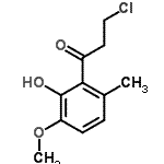 CAS#: 40992-04-9, 3-Chloro-1-(2-Hydroxy-3-Methoxy-6-Methylphenyl)-1-Propanone