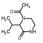 CAS#: 410535-43-2, 4-Acetyl-3-Isopropyl-2-Piperazinone