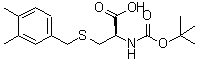 CAS 登录号：41117-66-2， S-(3,4-二甲基苄基)-N-{[(2-甲基-2-丙基)氧基]羰基}-L-半胱氨酸