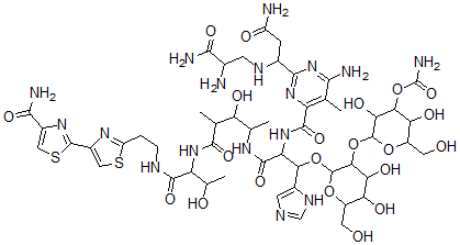 CAS 登录号：41138-54-9， 博来霉素酰胺