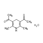 CAS#: 412009-36-0, 1,1'-(2,6-Dimethyl-1,4-Dihydropyridine-3,5-Diyl)Diethanone Hydrate (1:1)