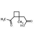 CAS#: 412011-51-9, (2-Acetyl-1-Methylcyclobutyl)Acetic Acid