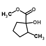 CAS#: 412016-82-1, Methyl 1-Hydroxy-2-Methylcyclopentanecarboxylate