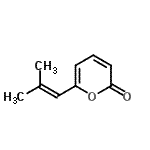 CAS 登录号：412018-52-1， 6-(2-甲基丙-1-烯基)吡喃-2-酮
