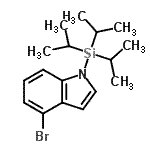 CAS#: 412048-44-3, 4-Bromo-1-(Triisopropylsilyl)-1H-Indole