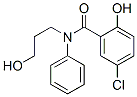 CAS#: 41220-64-8, 5-Chloro-N-(3-Hydroxypropyl)-N-Phenylsalicylamide