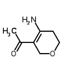 CAS#: 412323-98-9, 1-(4-Amino-5,6-Dihydro-2H-Pyran-3-Yl)Ethanone