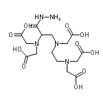 CAS#: 412334-17-9, ({2-[Bis(Carboxymethyl)Amino]Ethyl}{2-[Bis(Carboxymethyl)Amino]-3-Hydrazino-3-Oxopropyl}Amino)Acetic Acid