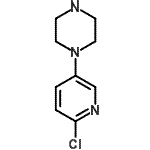 CAS#: 412349-03-2, 1-(6-Chloro-3-Pyridinyl)Piperazine