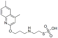 CAS#: 41287-31-4, Thiosulfuric Acid Hydrogen S-[2-[[3-[(4,6-Dimethyl-2-Quinolinyl)Oxy]Propyl]Amino]Ethyl] Ester