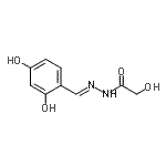 CAS#: 412959-32-1, N'-[(E)-(2,4-Dihydroxyphenyl)methylene]-2-hydroxyacetohydrazide