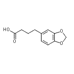 CAS#: 41303-44-0, 4-(1,3-Benzodioxol-5-Yl)Butanoic Acid