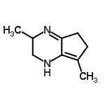 CAS#: 41330-17-0, 3,7-Dimethyl-2,3,5,6-Tetrahydro-1H-Cyclopenta[b]Pyrazine
