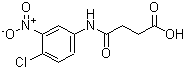 CAS 登录号：413604-04-3， 4-[(4-氯-3-硝基苯基)氨基]-4-氧代丁酸