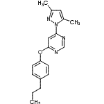 CAS#: 413620-29-8, 4-(3,5-Dimethyl-1H-Pyrazol-1-Yl)-6-(4-Propylphenoxy)Pyrimidine