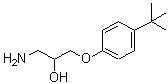 CAS#: 41403-84-3, 1-Amino-3-[4-(2-Methyl-2-Propanyl)Phenoxy]-2-Propanol